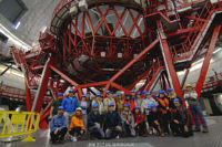 Visit of GTC, the world's largest telescope